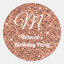 Search for gold monogram wedding stickers Birthday