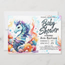 Search for seahorse invitations Whimsical