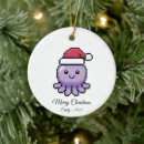 Search for cute octopus christmas tree decorations Funny