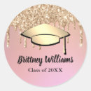 Search for pink glitter graduation stickers Trendy