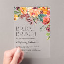 Search for fall bridal brunch invitations Watercolor