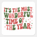 Search for the most wonderful time stickers Festive