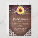 Search for rustic sunflower bridal shower invitations Lights