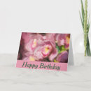 Search for orchid birthday cards Flower