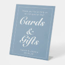 Search for modern tabletop signs Blue