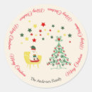 Search for bear family stickers Merry christmas