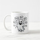 Search for flying ghost mugs Halloween