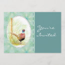 Search for pheasant invitations Watercolor