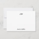 Search for monogram initials cards Monogrammed