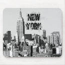 Search for new york skyline mousepads Cityscape
