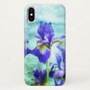Search for purple iris iphone cases Blue