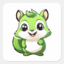 Search for adorable squirrel stickers Cartoon