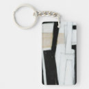 Search for abstract paintings key rings Black
