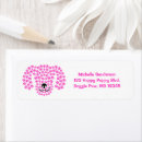 Search for pawprint return address labels Dogs