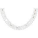 Search for baby elephant bunting flags Grey