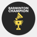 Search for badminton apparel stickers Shuttlecock