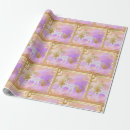 Search for gold crown wrapping paper Pink