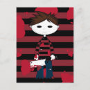 Search for scary face postcards Horror