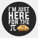 Search for irrational numbers stickers Pie