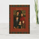Search for christmas thank you cards Plaid