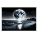 Search for moonlight on water posters Fantasy landscape