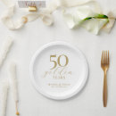 Search for 50th anniversary plates Elegant