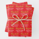 Search for bright red reds wrapping paper Elegant