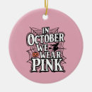 Search for pink ribbon christmas tree decorations Hope for a cure