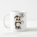 Search for funny panda mugs Sleepy