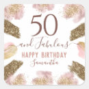 Search for 70th birthday thank you stickers Glitter