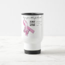 Search for breast cancer travel mugs ribbon