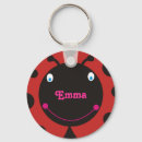 Search for pink ladybug key rings Red