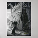 Search for creepy cat posters Kitty