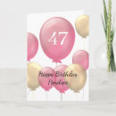 Search for 47th birthday cards For her