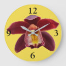 Search for maroon red clocks Floral