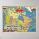 Search for vintage canada map posters David rumsey