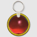 Search for gemstone key rings Red