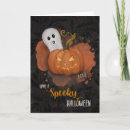 Search for ghost halloween cards Black