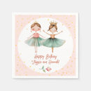 Search for ballet napkins Ballerina