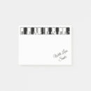 Search for piano post it notes Black and white