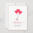 Search for red heart thank you cards Bridal shower