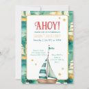 Search for kids boat invitations Ahoy