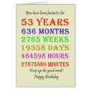 Search for fifty third birthday cards 53rd