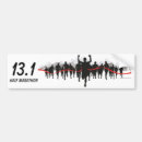 Search for half marathon bumper stickers Runner