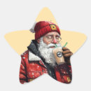 Search for red beard stickers Santa