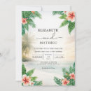 Search for beach scene wedding invitations Floral