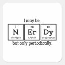 Search for fun chemistry stickers Nerd