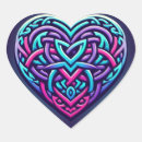 Search for celtic heart stickers Floral