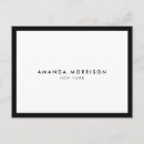 Search for plain black postcards Elegant