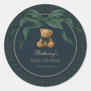 Search for green plaid stickers Teddy bear